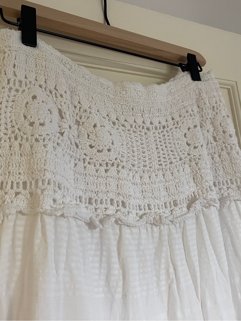 Free People Cotton Crochet Maxi Skirt - Picture 3 of 5